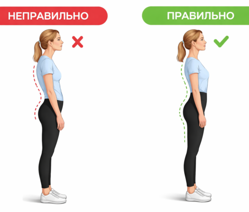 Как правильно стоять